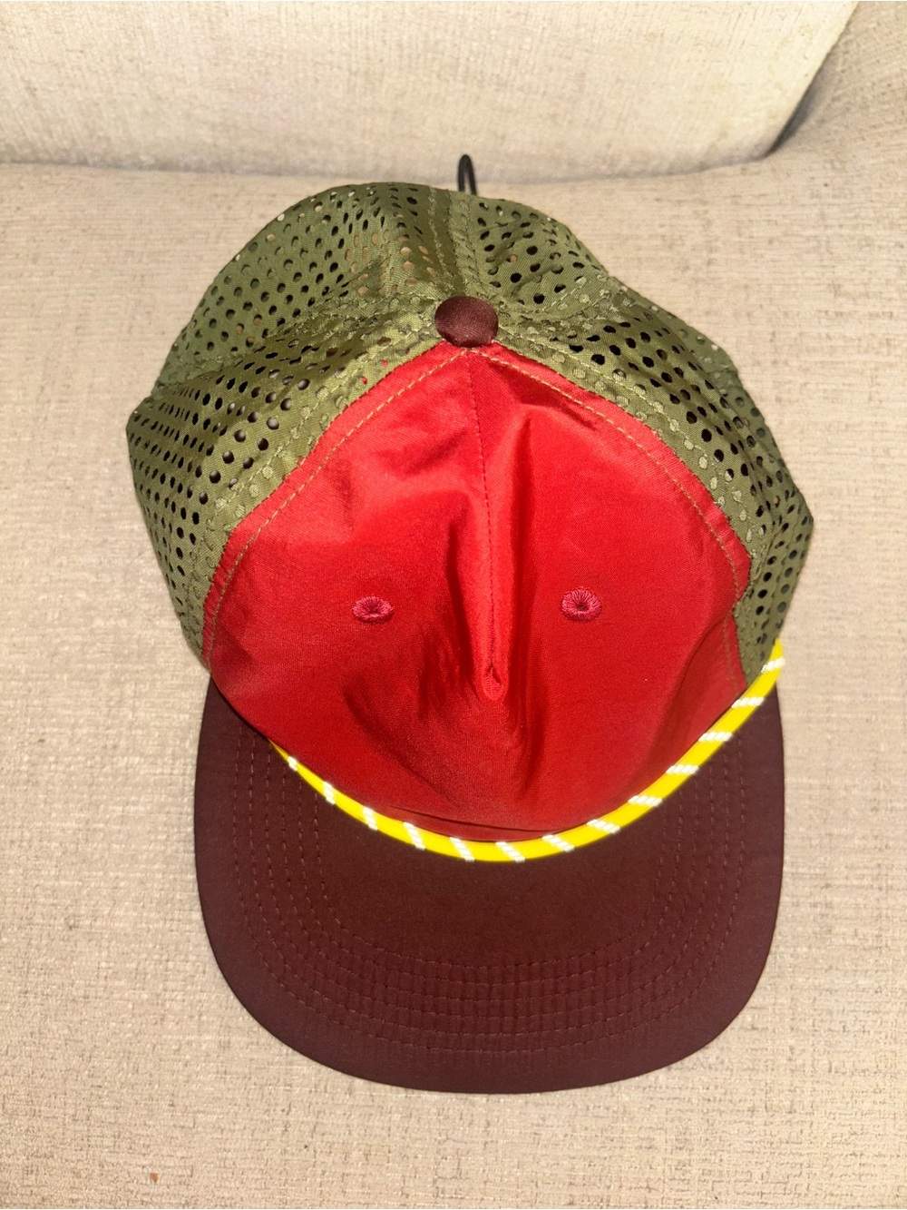 Locale Colorado Hat Gorp Adjustable Trail Running Mesh Rope Cap Hiking Swim Camp - Picture 4 of 9